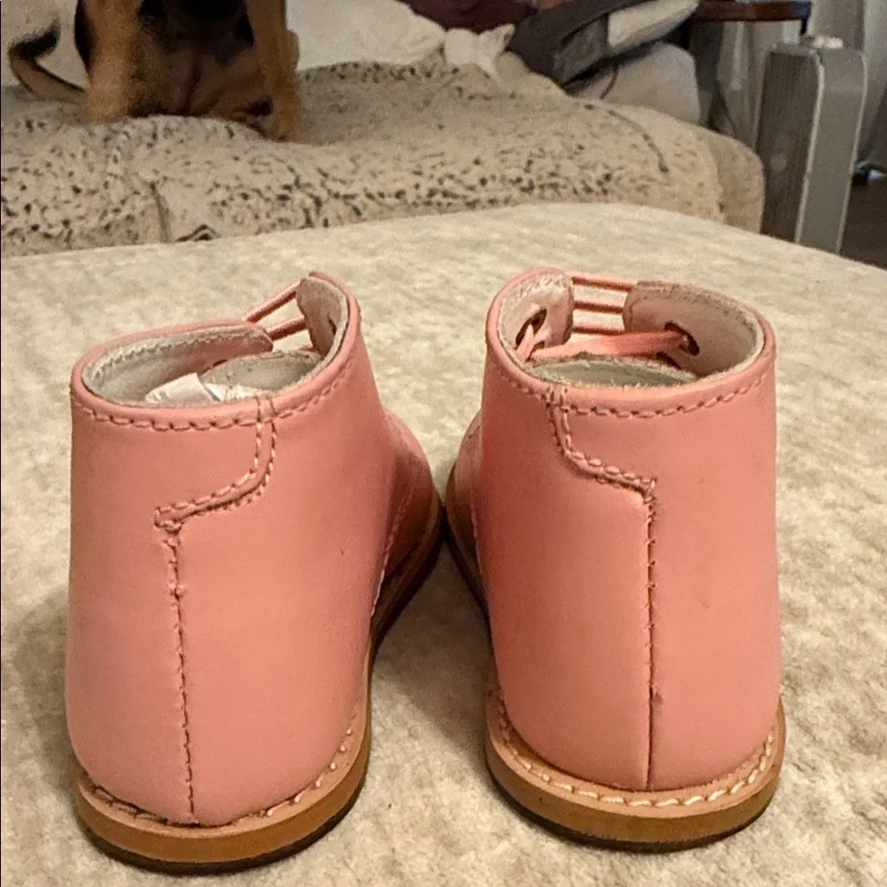 Josmo Toddler Pink Lace-Up Boots - Picture 2 of 7